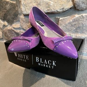 White House Black Market flats